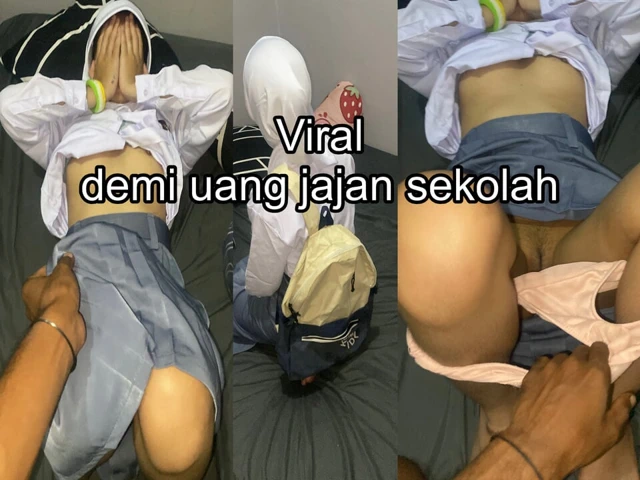 Viral seorang adik demi jajan sekolah